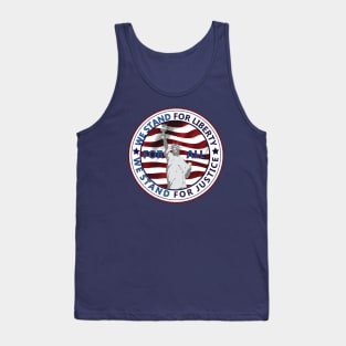 We Stand for Liberty and Justice Tank Top